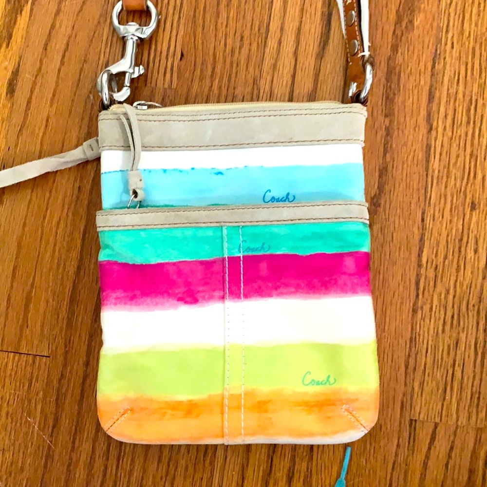 Coach Hampton Watercolor Crossbody